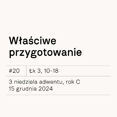 #20 Właściwe przygotowanie #20 Właściwe przygotowanie
