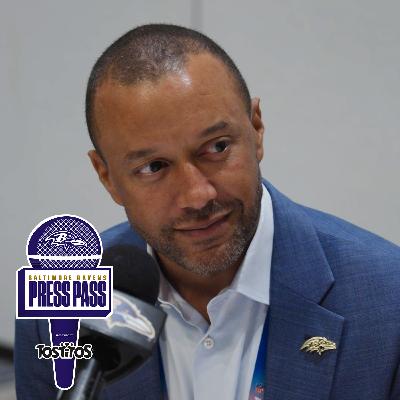 Sashi Brown: Ravens Press Conference 3/30/26