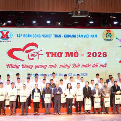 Tin trong nước - Tết Thợ mỏ năm 2026: "Mừng Đảng quang vinh, mừng đất nước đổi mới"