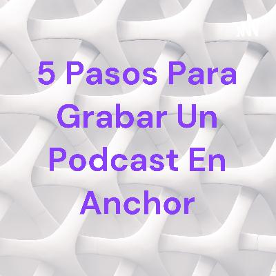 Cómo grabar un podcast,5pasos.