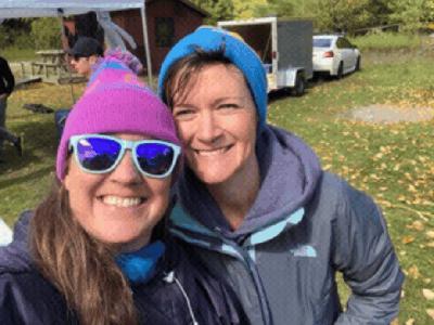 5 Peaks Ontario. With Carrie Scherkus and Lisa Sweetman