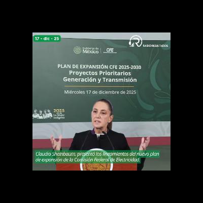 Noticias Miércoles 17 de diciembre 2025