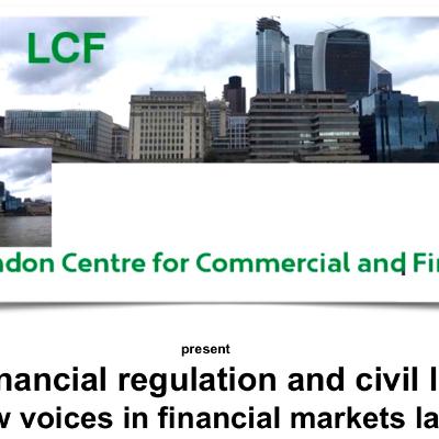 Welcome to LCF, the London Centre for Commercial and Financial Law