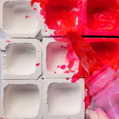 Restock Prep 💕💦 Pouring Dye Over Carved Gym Chalk Bombs for asmrfamiliashop.com