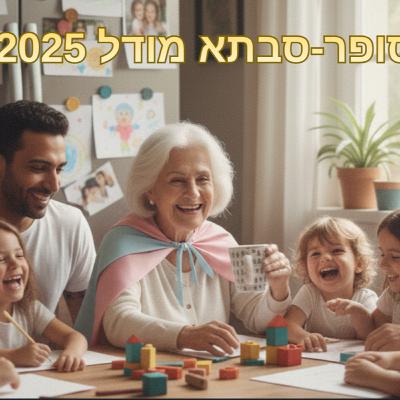 🦸🏻‍♀ סופר - סבתא מודל 2025 - חסידודה פרק 16