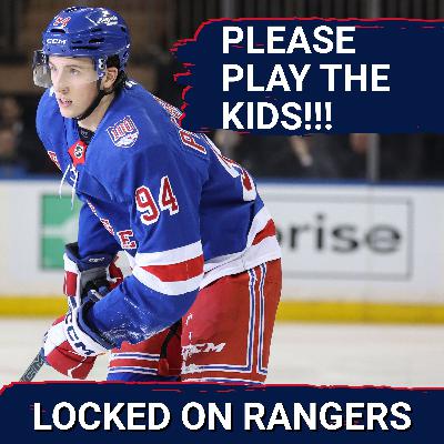 Calling on Mike Sullivan! Rangers MUST play the kids to salvage this HORRENDOUS season!! Calling on Mike Sullivan! Rangers MUST play the kids to salvage this HORRENDOUS season!!
