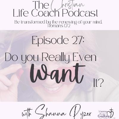 27. Do You Even Really Want It?