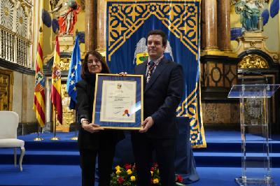 Alberto J Schuhmacher Medalla del Justicia de Aragón