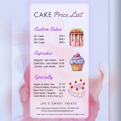 Jae’s Sweet Treats