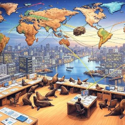 Dazi, truffe e leoni marini impazziti un mondo sempre più complicato! Dazi, truffe e leoni marini impazziti un mondo sempre più complicato!