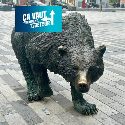 Mouscron vaut vraiment le Détour (5) : Osvaldo Parise, sculpteur communal montreur d’ours