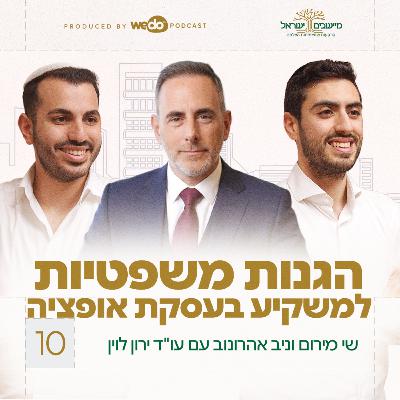 פרק 10 - הגנות משפטיות למשקיע בעסקת אופציה עם עו"ד ירון לוין