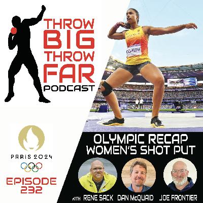 Ep232 OLYMPIC WOMEN'S SHOT PUT RECAP Ep232 OLYMPIC WOMEN'S SHOT PUT RECAP