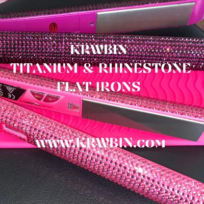 How To - Titanium & Rhinestone Flat Irons How To - Titanium & Rhinestone Flat Irons