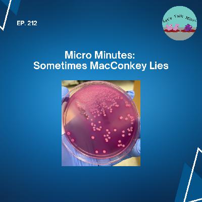212: Micro Minutes: Sometimes MacConkey Lies