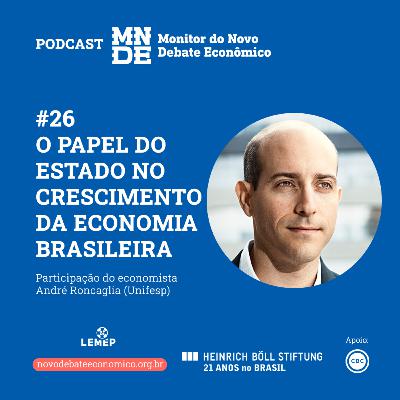 Podcast EP #26 │ O papel do Estado no crescimento da economia brasileira│André Roncaglia Podcast EP #26 │ O papel do Estado no crescimento da economia brasileira│André Roncaglia