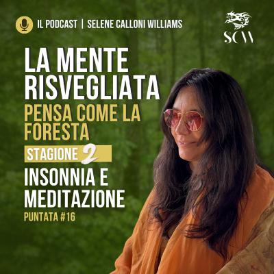 INSONNIA E MEDITAZIONE INSONNIA E MEDITAZIONE