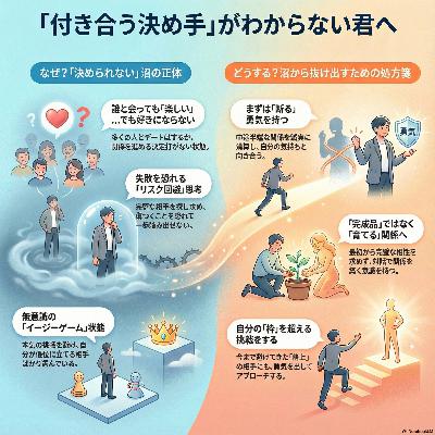 #86【お悩み相談回】15人と会って全滅｜「選べない病」から抜け出すには