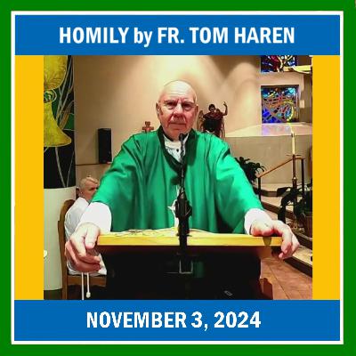 178. Homily by Fr. Tom Haren on November 3, 2024 178. Homily by Fr. Tom Haren on November 3, 2024
