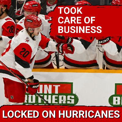 TOOK CARE OF BUSINESS! Carolina Hurricanes Win 5th Straight Game