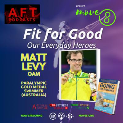 Matt Levy OAM Paralympic Gold Medal Swimmer (Australia)
