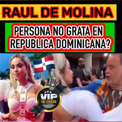 RAUL DE MOLINA RECHAZA ABRAZO DE ARTISTA DOMINICANA LA MATERIALISTA, PERSONA NO GRATA EN RD? RAUL DE MOLINA RECHAZA ABRAZO DE ARTISTA DOMINICANA LA MATERIALISTA, PERSONA NO GRATA EN RD?
