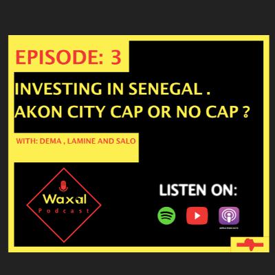 Episode 3 :Different ways to Invest in Senegal. Akon City, and the myth of the African savior. Episode 3 :Different ways to Invest in Senegal. Akon City, and the myth of the African savior.