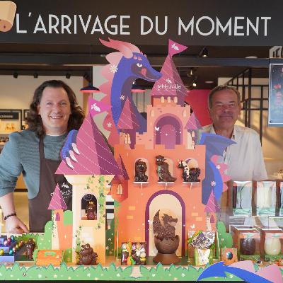 Depuis les Chocolats De Neuville à La Teste, Aurélien Maheut nous décrit sa belle décoration pour Pâques. Il vous propose un jeu concours