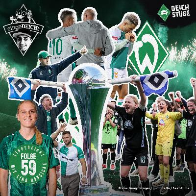 Emotionen pur: Diego-Abschied und Pokal-Party! | eingeDEICHt 59 mit Werder-Kapitänin Lina Hausicke