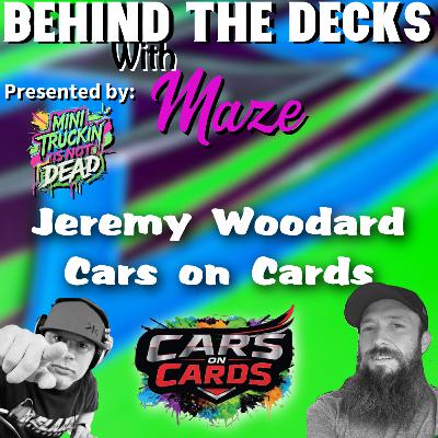 Jeremy Woodard with Cars on Cards