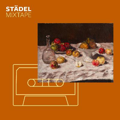 Carl Schuch - Äpfel auf Weiß, mit halbem Apfel Carl Schuch - Äpfel auf Weiß, mit halbem Apfel