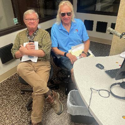 Jack Zaleski and Al Aamodt join Joel Heitkamp after the Charlie Kirk memorial