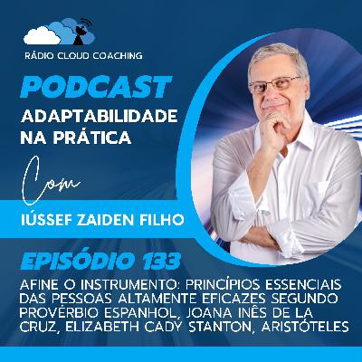 Afine o instrumento: Princípios essenciais das pessoas altamente eficazes segundo Provérbio espanhol, Joana Inês de La Cruz, Elizabeth Cady Stanton, Aristóteles - ADAPTABILIDADE NA PRÁTICA #133