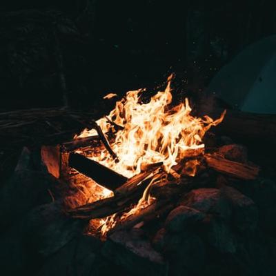 Campfire On A Quite Night | Sleep Meditation, White Noise and Sleep Music by Sleep Sounds Podcast