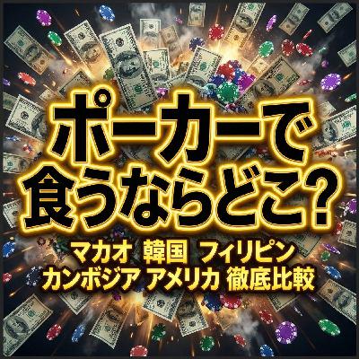 ポーカー専業が稼げる国はどこ? ポーカーラジオ#53 ポーカー専業が稼げる国はどこ? ポーカーラジオ#53