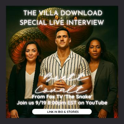 Brett Covalt (From Fox TV & Hulu “The Snake”) — Honesty Strategy, Alliances, and Behind-the-Scenes | The Villa Download Exclusive Interview Brett Covalt (From Fox TV & Hulu “The Snake”) — Honesty Strategy, Alliances, and Behind-the-Scenes | The Villa Download Exclusive Interview