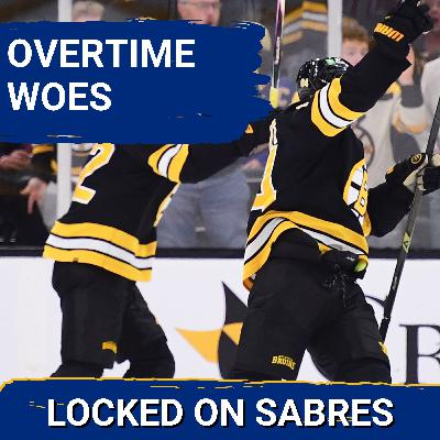 The Buffalo Sabres cannot figure out 3-on-3 overtime in another loss to the Bruins The Buffalo Sabres cannot figure out 3-on-3 overtime in another loss to the Bruins
