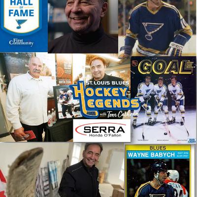 Wayne Babych- Blues Hall of Famer & First 50 Goal Scorer