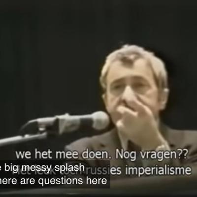 Michael Parenti, “Reflections on the Overthrow of Communism.” Part 1 of 2.