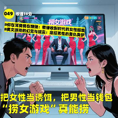 #049 把女性当诱饵，把男性当钱包，“捞女游戏”真能捞！