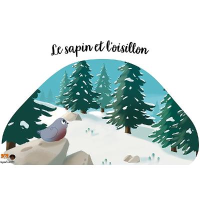 Le sapin et l'oisillon