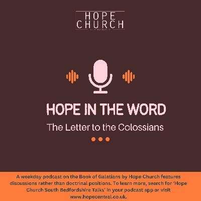 Hope in The Word Colossians 3:18-4:1