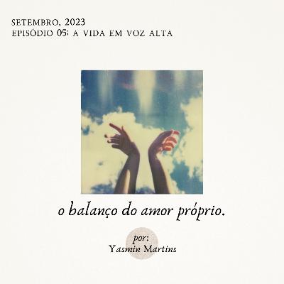 #5 - o balanço do amor próprio. #5 - o balanço do amor próprio.