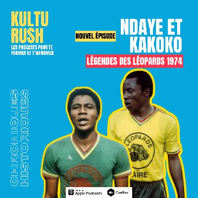 Kakoko et Ndaye - champions d’Afrique 1974
