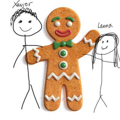 2 Asians and a Gingerbread Man, Awakening edition