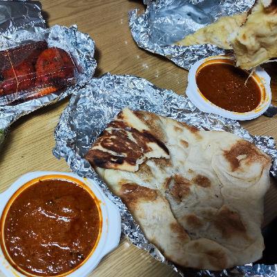 #96 （&小5兄）食の拡げ方♪インドカレーの出前食べたよ