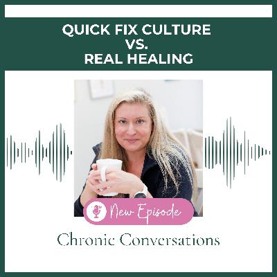 Quick Fix Culture VS. Real Healing