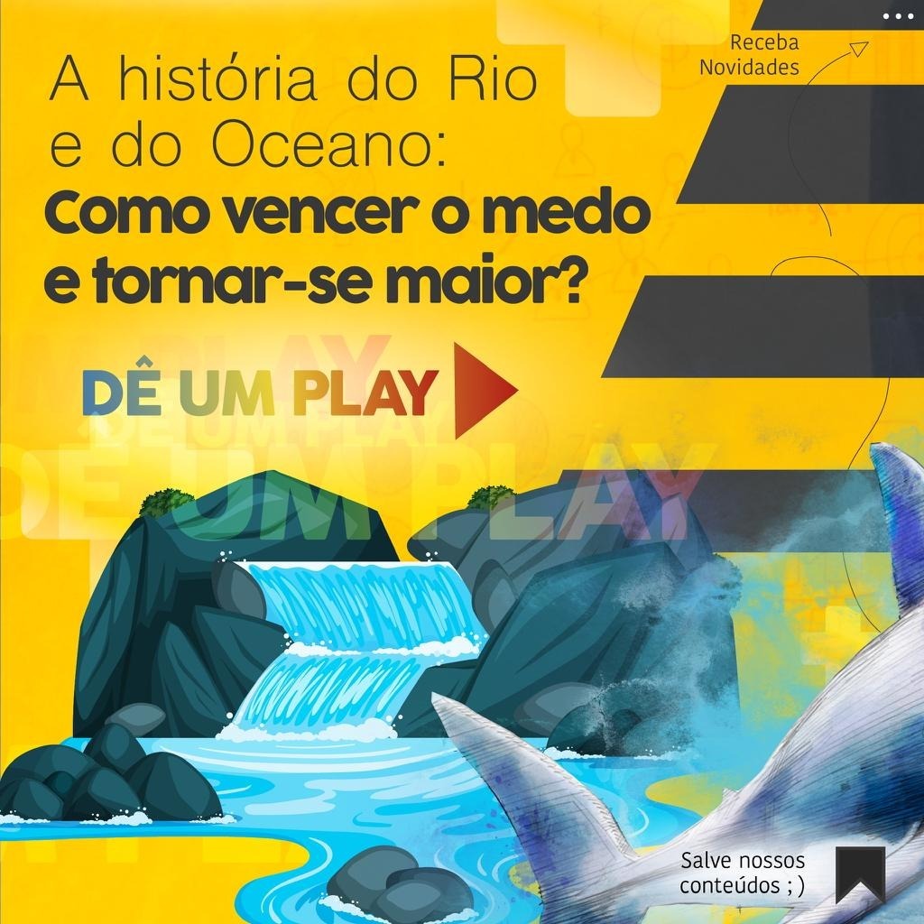 🔴 #20 A história do rio e do oceano: como vencer o medo e tornar-se maior. episode artwork
