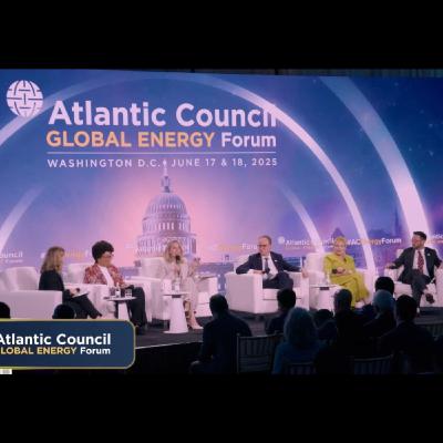 At the 2025 Atlantic Council’s Global Energy Forum