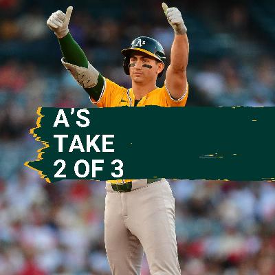 UN-SWEEPABLE: A's Take 2 of 3 Against Angels